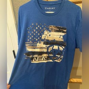 Ariat blue graphic t-shirt.